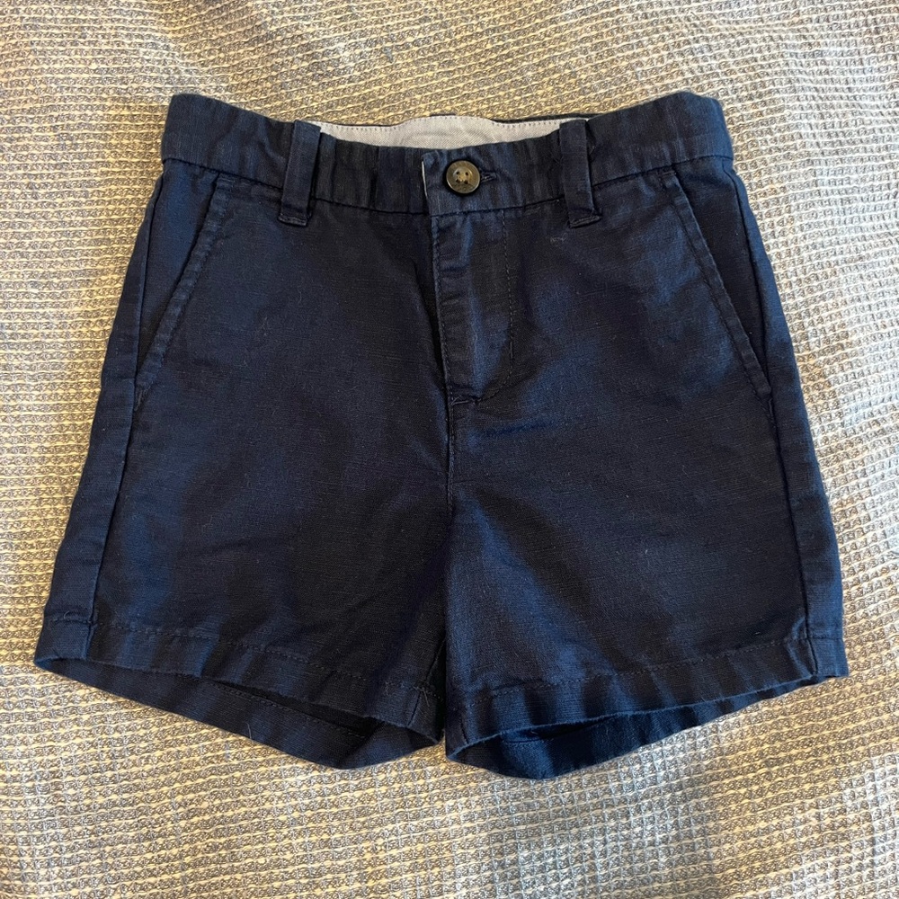 Janie and Jack Navy Kids Shorts